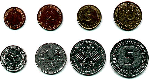 Deutsche Mark Coins