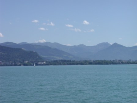 Lake Constance view towards Switzerland