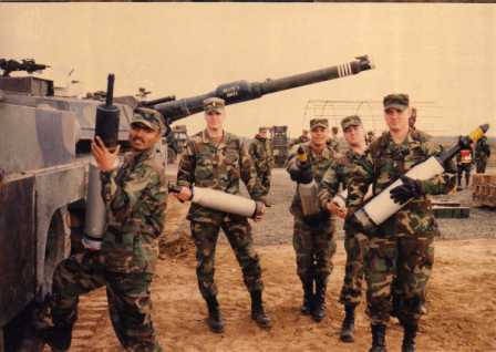 Platoon uploading ammunition in Tazsar, Hungary