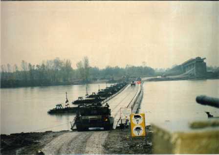 Crossing the Sava River from Croatia into Bosnia