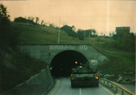 Tunnel at Kosanovici, near Tuzla