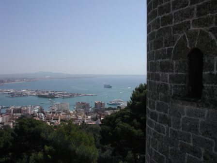 View from the Castell de Bellver