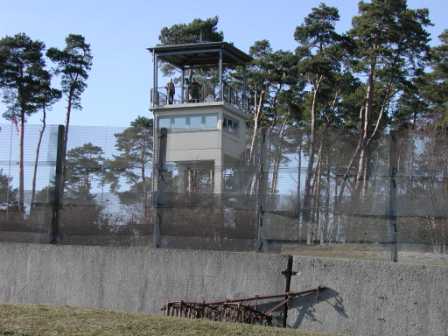 A view from the East German side
