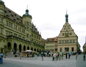Rathausplatz Rothenburg