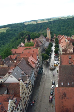 View from Rathaus Tower