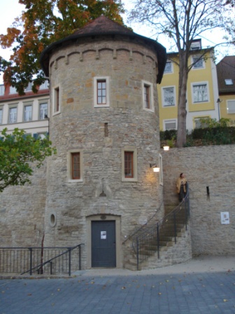 Tower on city's wall
